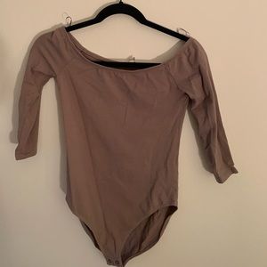Express Off the Shoulder bodysuit
